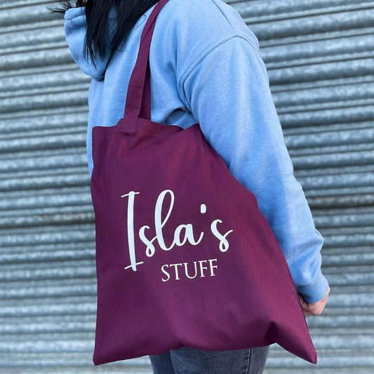 Personalised Tote Stuff Bag