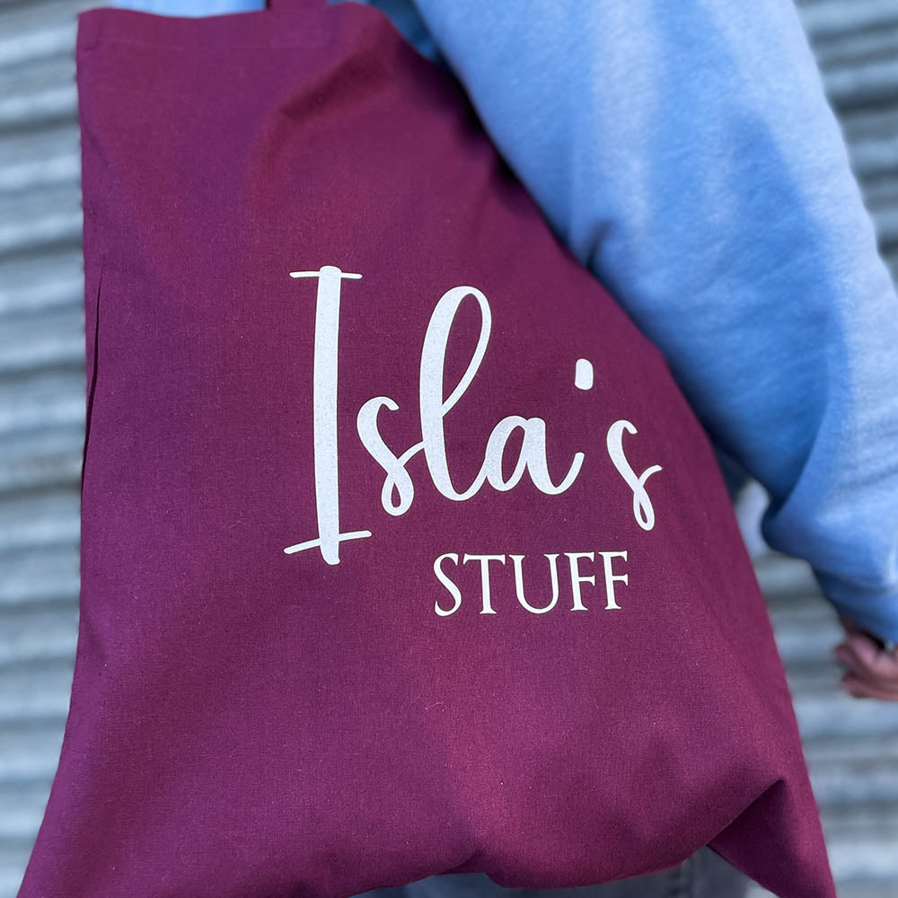 Personalised Tote Stuff Bag