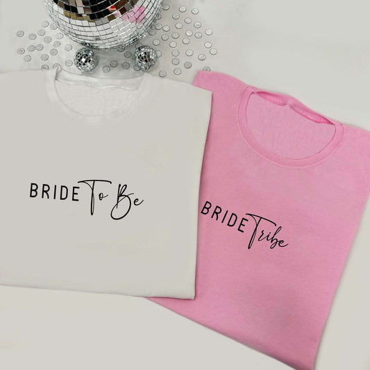 Pink Bride Tribe T-Shirts