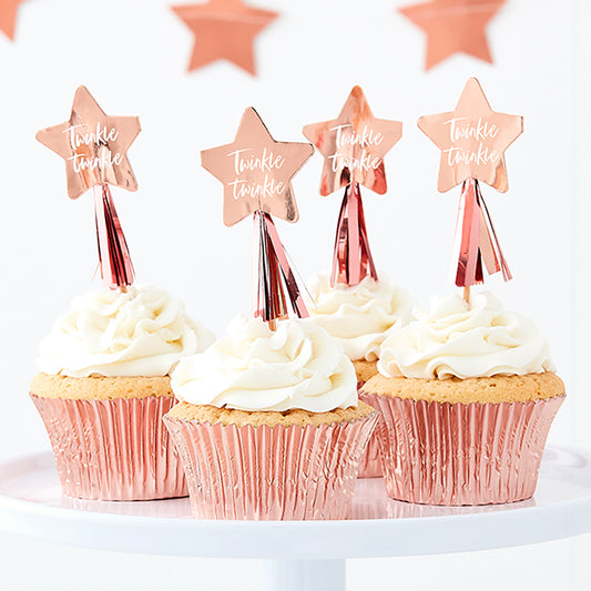 Twinkle Twinkle Cupcake Toppers