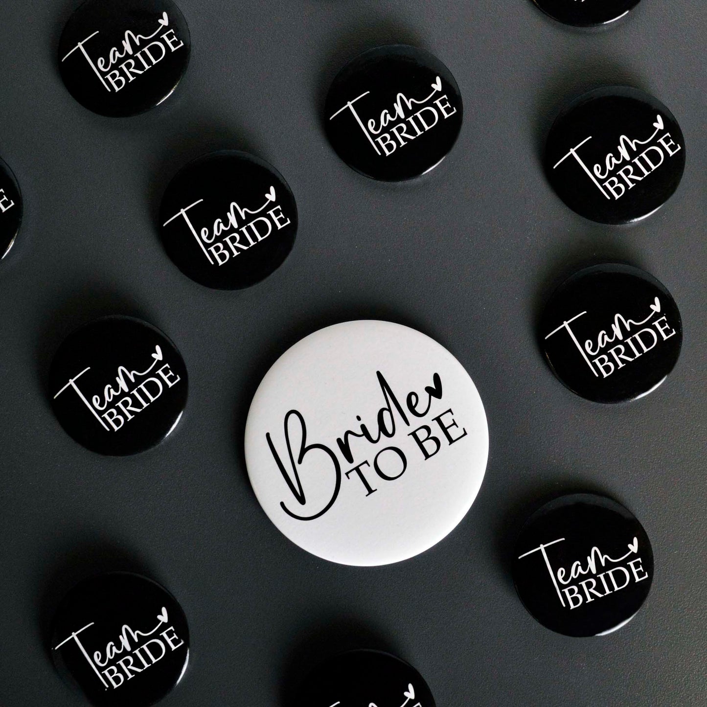 Team Bride Badges