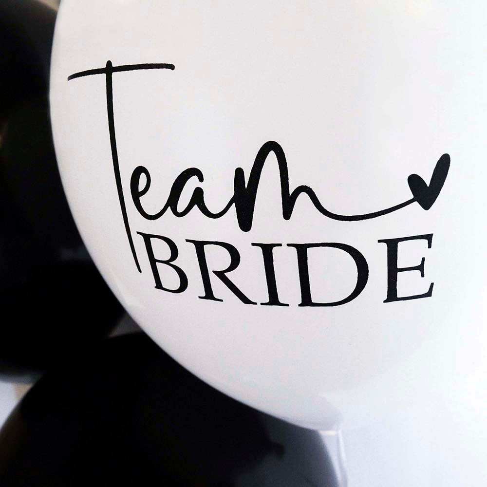 Team Bride Balloons