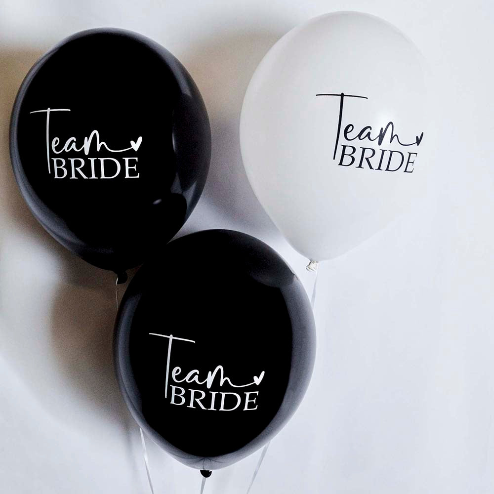 Team Bride Balloons