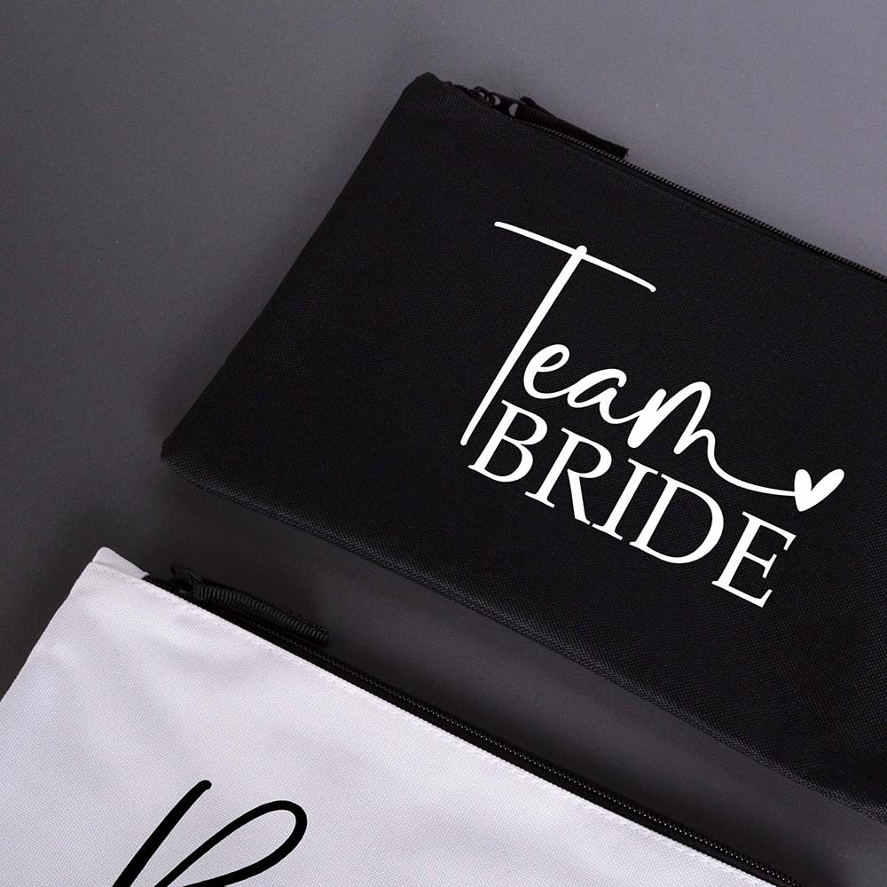 Team Bride Make Up Bag