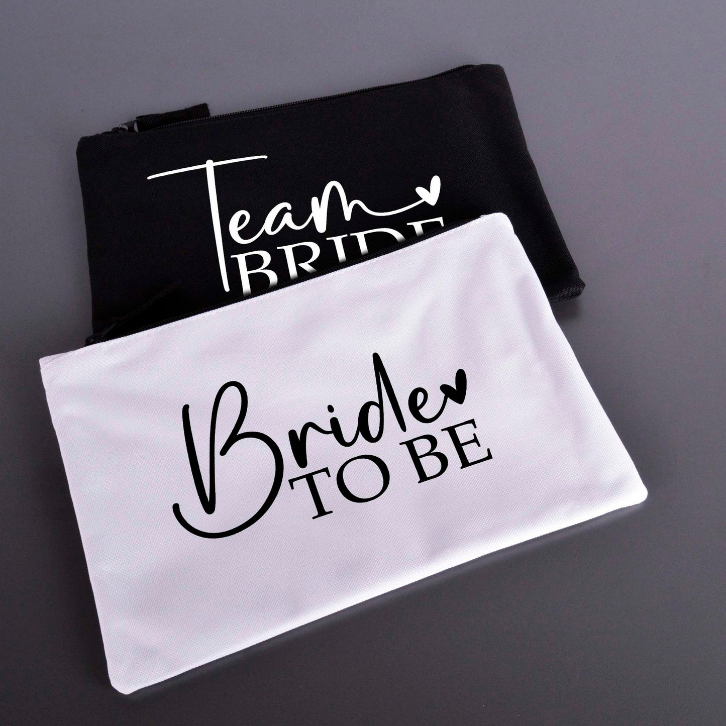 Team Bride Make Up Bag