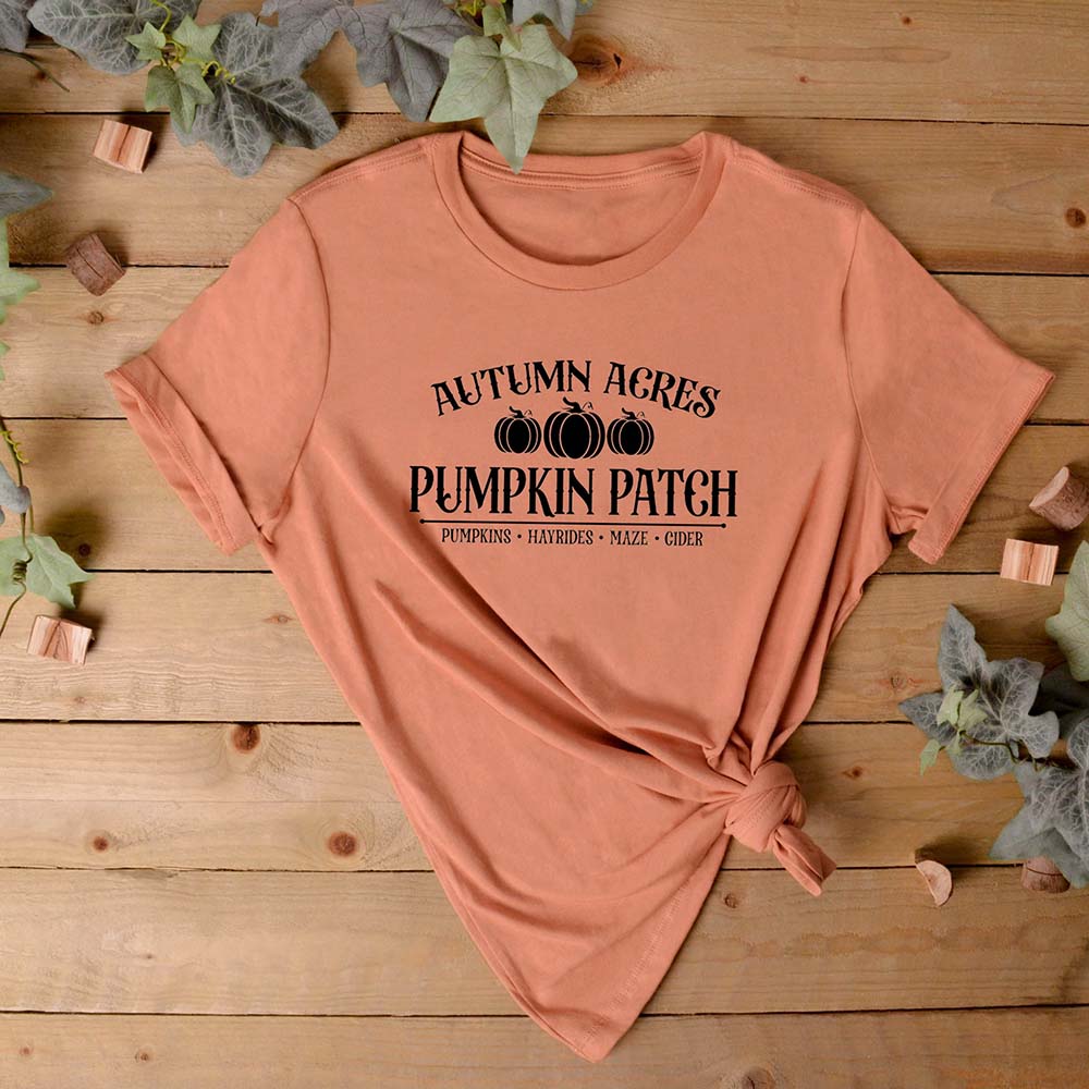 Autumn Acres T-Shirt - Ladies Cotton