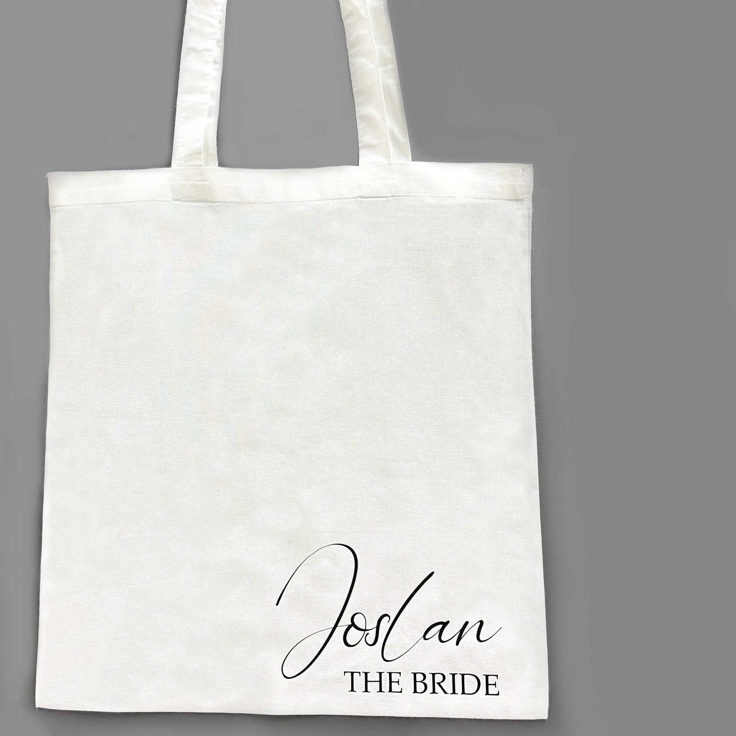 Personalised Bride Tote Bag