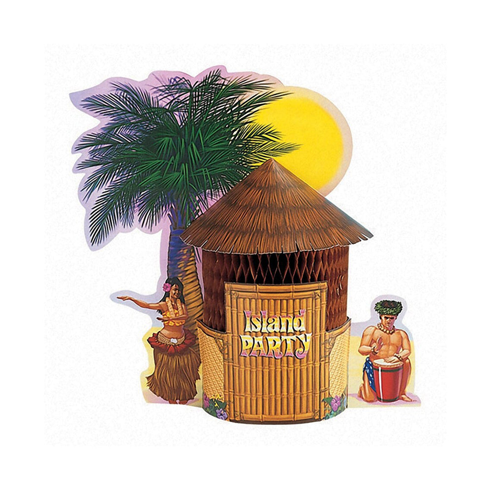 Tiki Hut Table Centrepiece