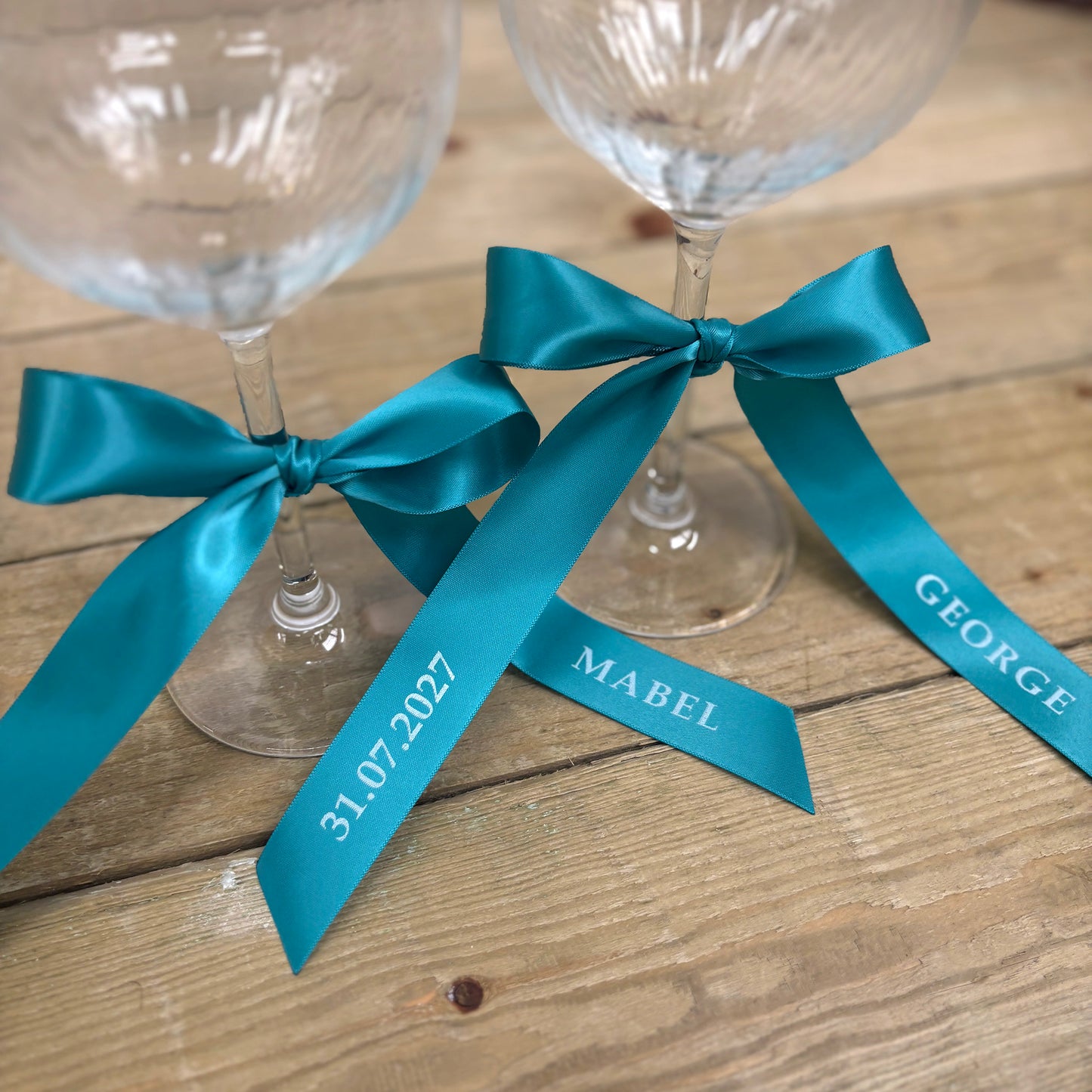 Ribbon Place Cards x 10