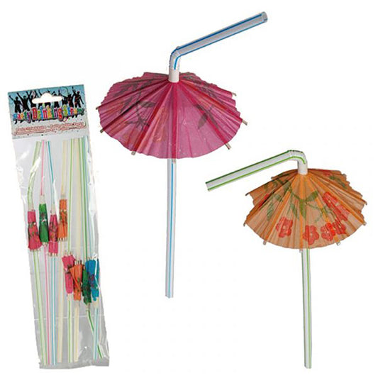 8 x Umbrella Straws