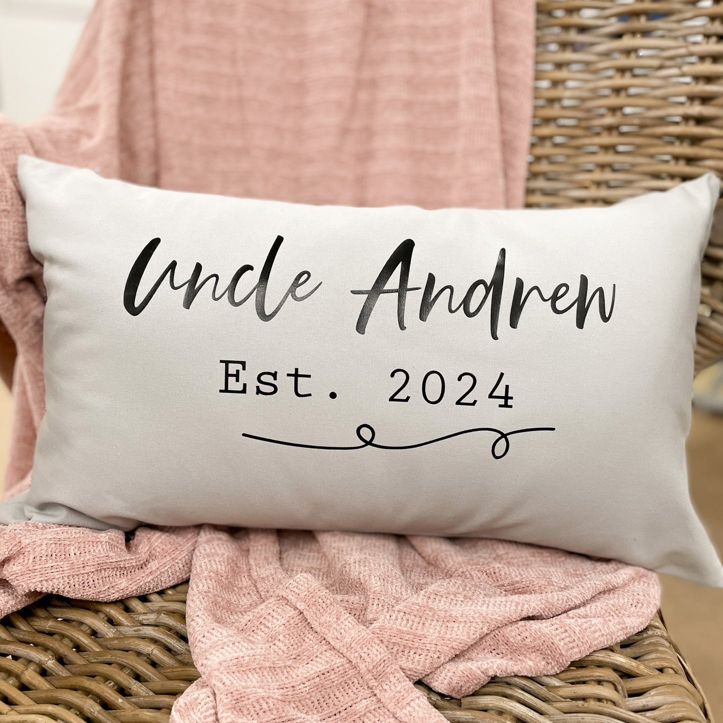 Personalised Cushion - 2 Line