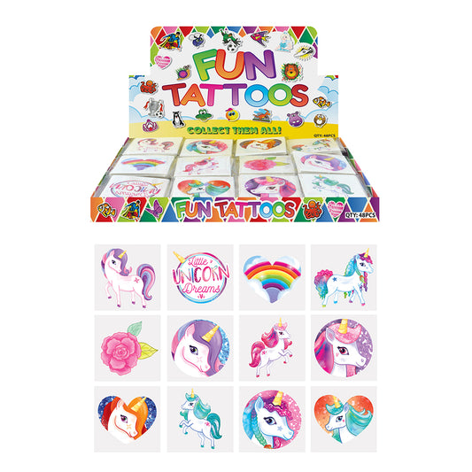 Unicorn Tattoos x 12