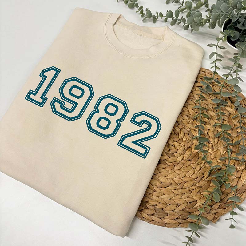 Personalised Year Sweatshirt