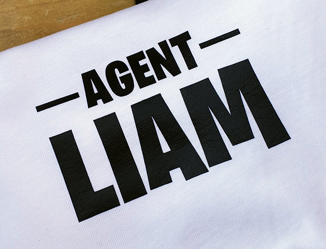 Personalised Kids T-Shirt - Special Agent