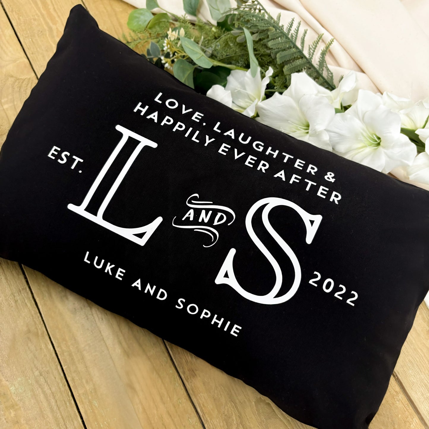 Personalised Cushion - Couples Initials