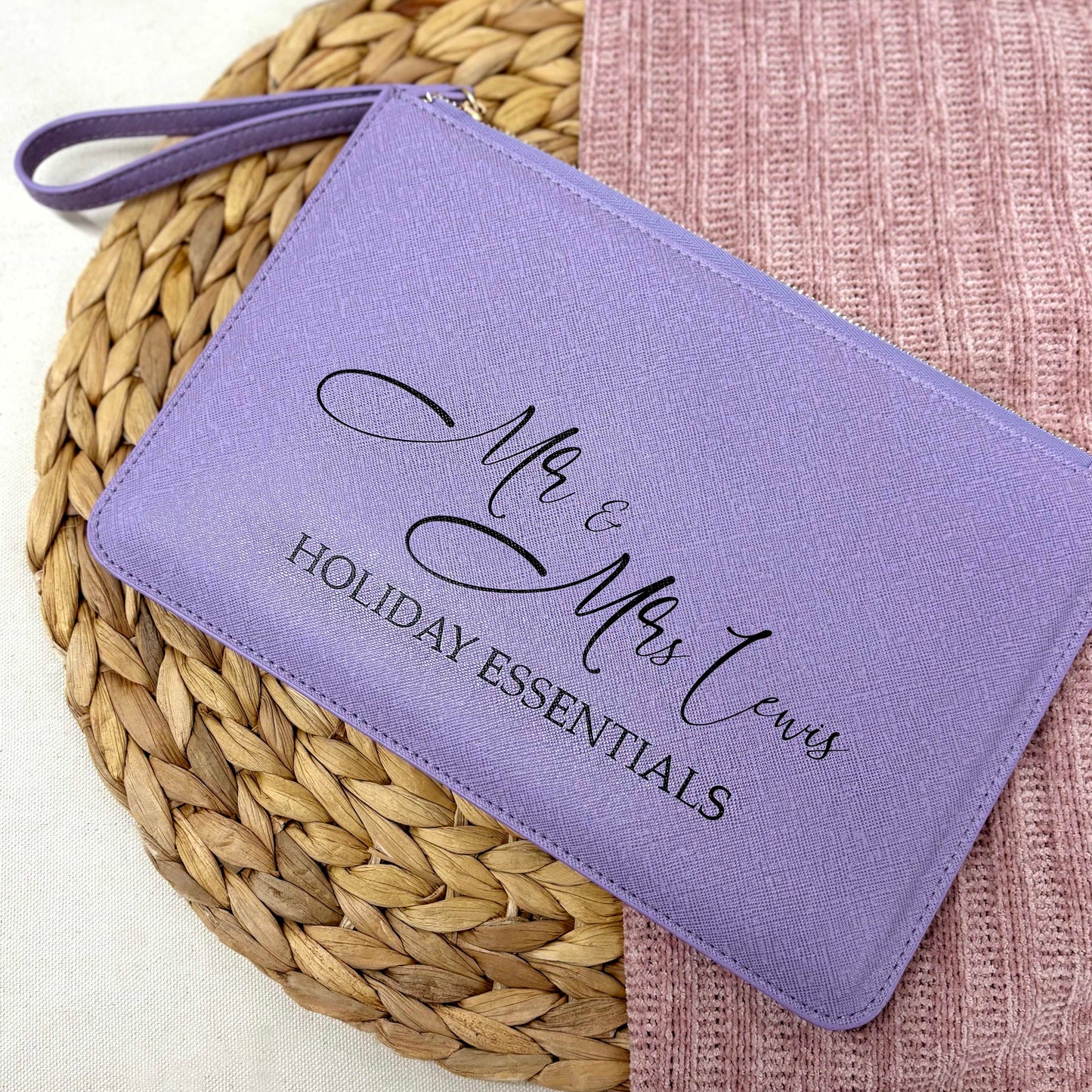 Personalised Travel Pouch - Adventure Awaits