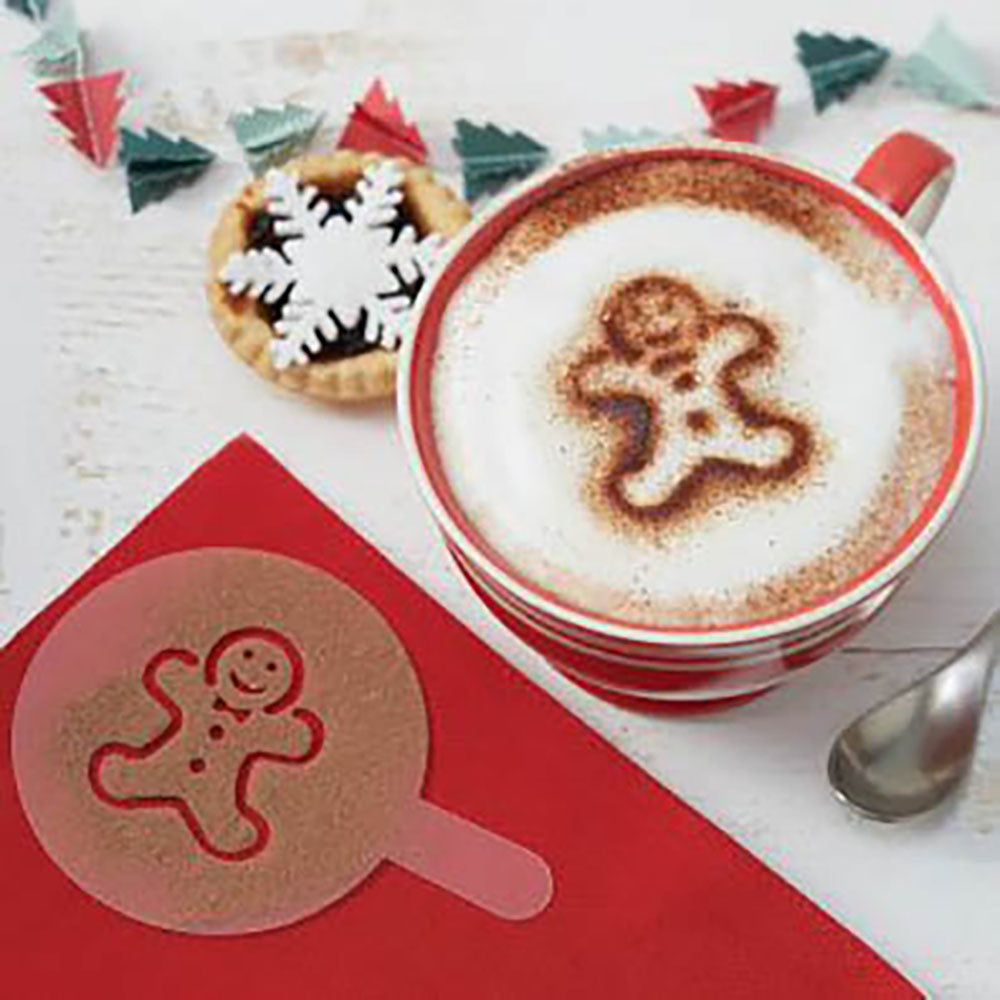 Christmas Hot Chocolate / Coffee Stencils