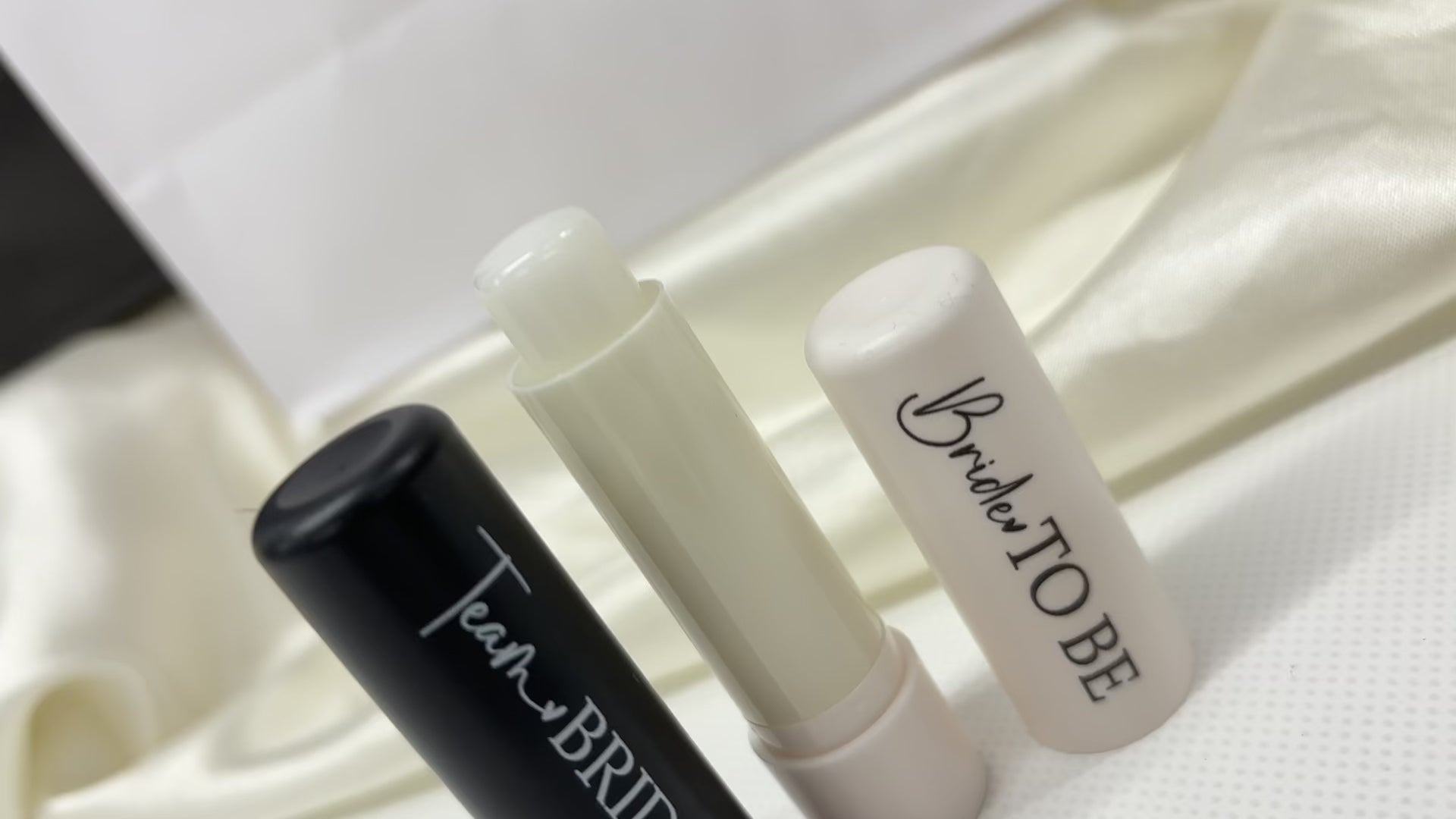 Team Bride Hen Party Lip Balms Video