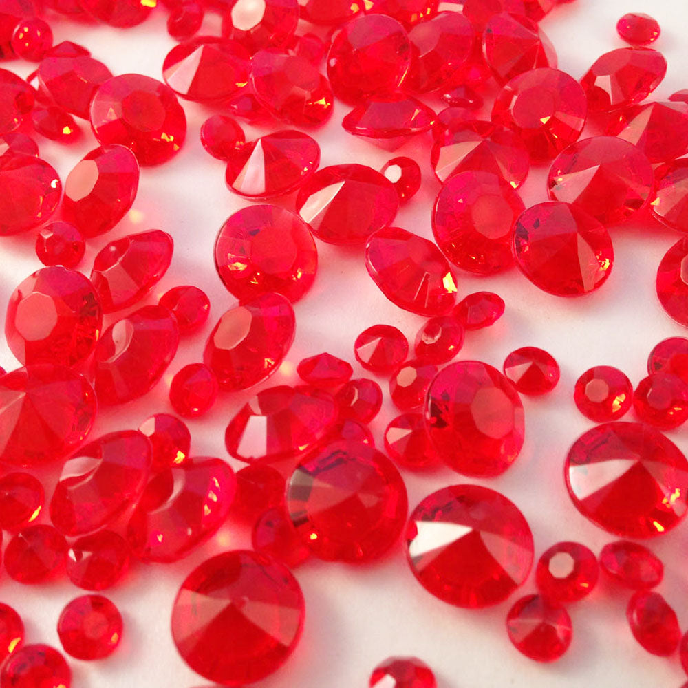 Red Table Crystals