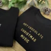 Personalised Christmas Music Jumpers With Custom Text