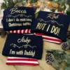 Christmas Outfit Pyjamas - Personalised Family Christmas Pyjamas With Custom Text