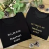 Personalised Christmas Music Jumpers With Custom Text