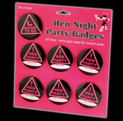 Hen Party Badges