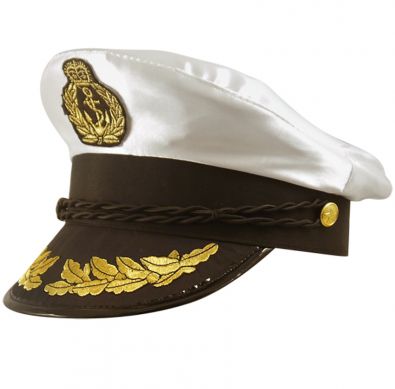 Adult Captains Hat - Nautical Hen Party Fancy Dress Accessory